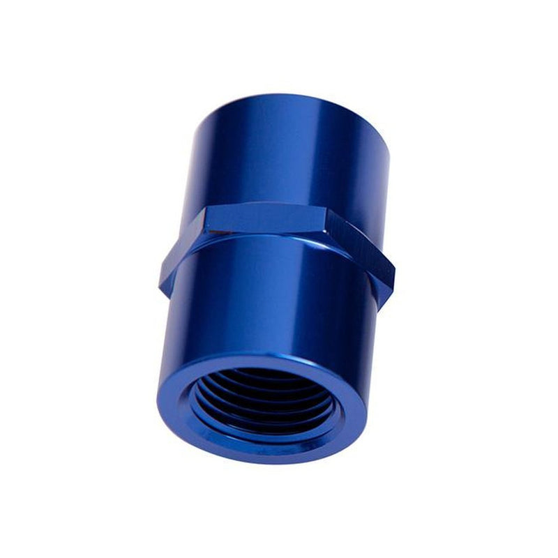 Aeroflow AF910-02 Female Coupler 1/8" Npt Blue Female To
