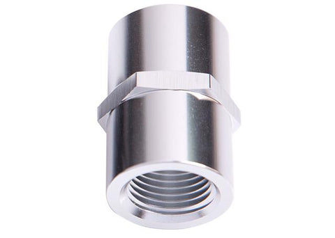 Aeroflow AF910-08S Female Coupler 1/2" Npt Silver Female