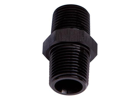 Aeroflow AF911-12BLK Male Coupler 3/4" Npt Black Male To