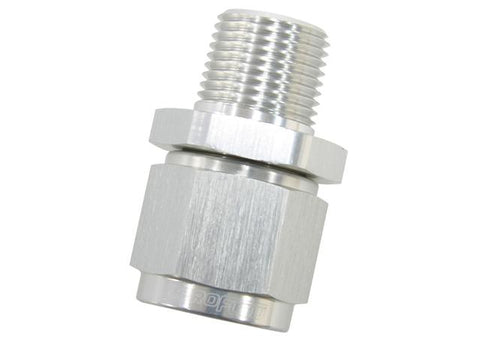 Aeroflow AF916-06-06S 3/8" Npt To -6AN Female Nut Silver
