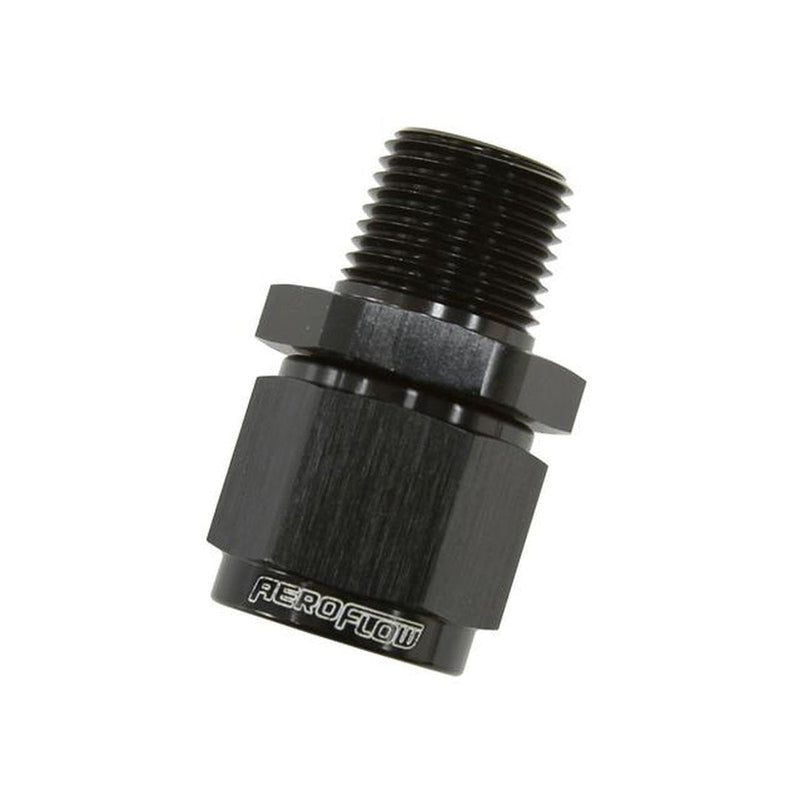 Aeroflow AF916-12-12BLK 3/4" Npt To -12AN Female Nut