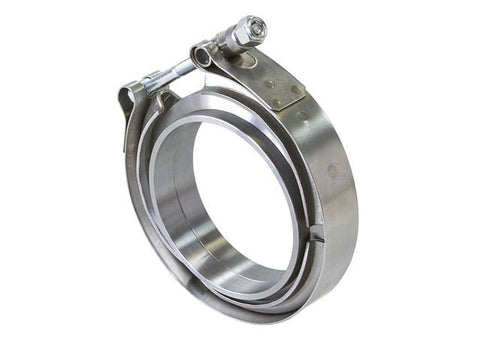 Aeroflow AF92-4000D 4" V Band Clamp Kit 2 X Alloy Rings 1