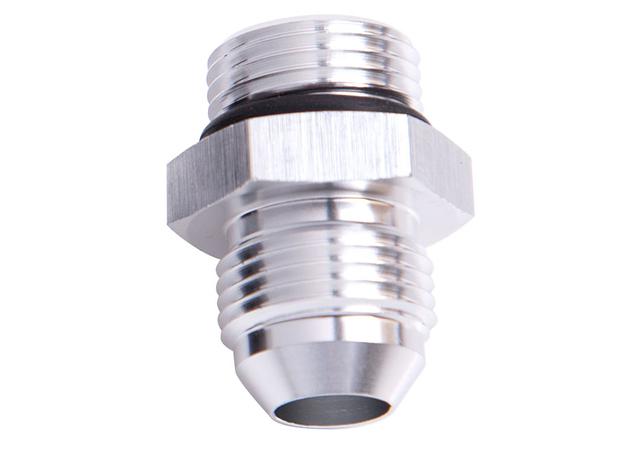 Aeroflow AF920-03-04S -4 ORB To -3AN Straight Silver Male