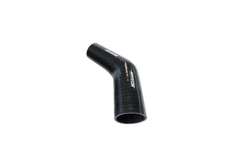 Aeroflow Silicone Hose Reducer 45Deg; Black 3.75-3.00"