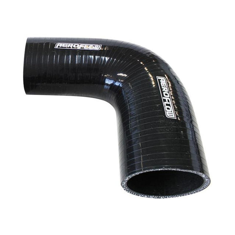 Aeroflow Silicone Hose Reducer 90 Deg Black I.D