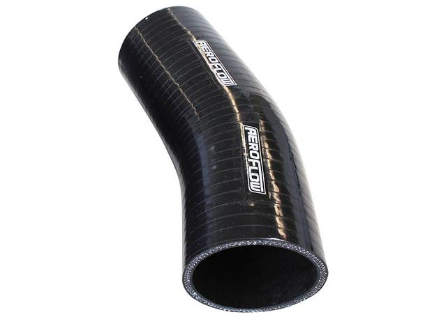 Aeroflow AF9207-300 Silicone Hose 23 Deg; Black I.D 3.00"