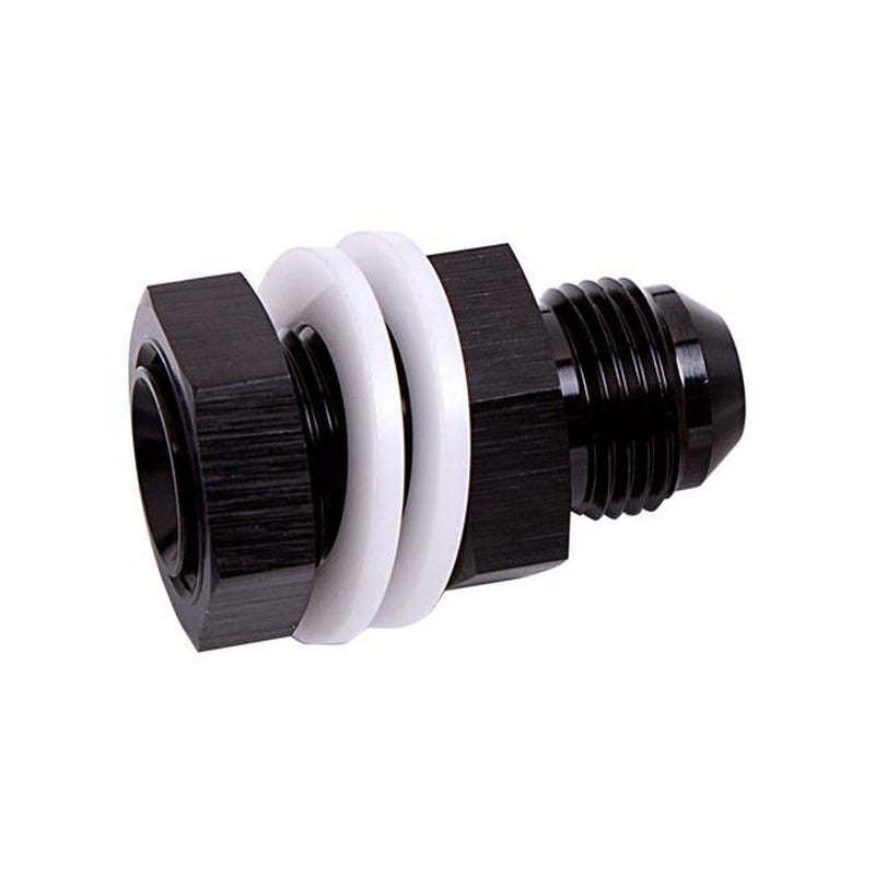 Aeroflow AF921-06BLK Fuel Cell Fitting -6AN Black Fuel
