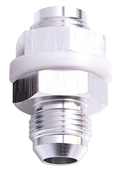 Aeroflow AF921-08S Fuel Cell Fitting -8AN Silver Fuel