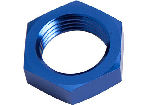 Aeroflow AF924-08 Bulkhead Nut -8AN Blue Single Nut