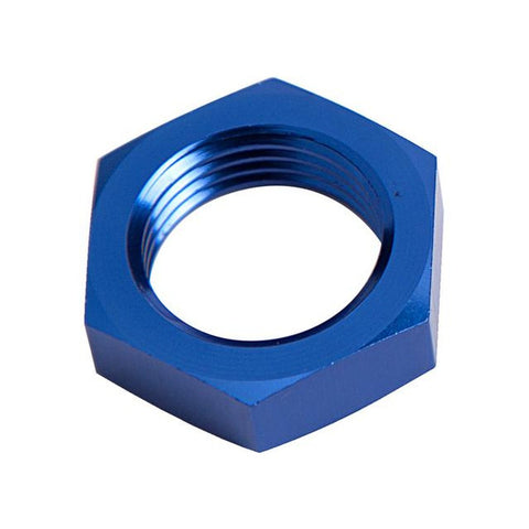 Aeroflow AF924-06 Bulkhead Nut -6AN Blue Single Nut