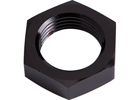 Aeroflow AF924-12BLK Bulkhead Nut -12AN Black Single Nut