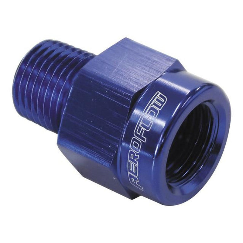 Aeroflow AF925-04-04 1/8" Bsp Male To 1/8" Npt Female Blue