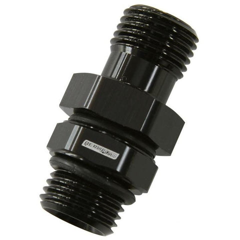 Aeroflow AF929-08BLK -8ORB Swivel Male To Male Black