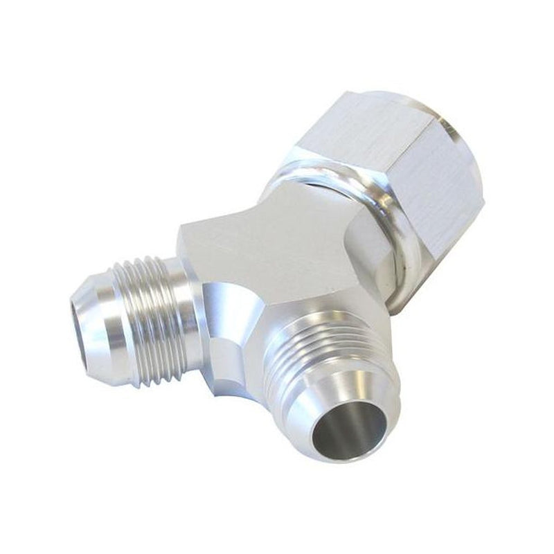 Aeroflow AF931-12-10S Y Piece -12 Swivel Nut 2x-10AN