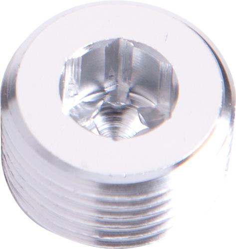 Aeroflow AF932-01S Npt Plug 1/16" Silver 1/16" Npt