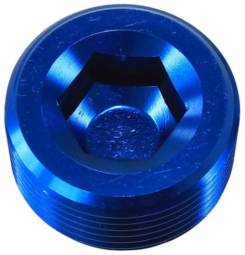 Aeroflow AF932-06 Npt Plug 3/8" Blue 3/8" Npt