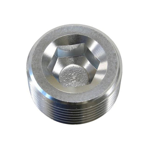Aeroflow AF932-12S Npt Plug 3/4" Silver 3/4" Npt