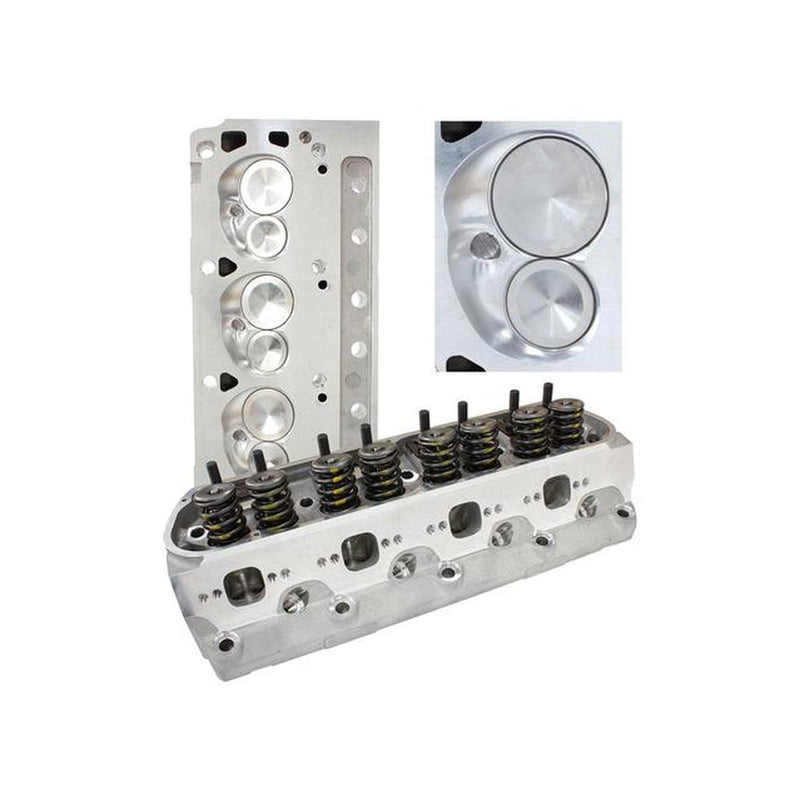 Aeroflow 205cc Alloy Heads Complete 58cc Valves Fits SB