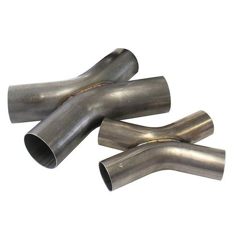 Aeroflow AF9508-3000 3" OD Exhaust X Pipe 45Deg Bends 304