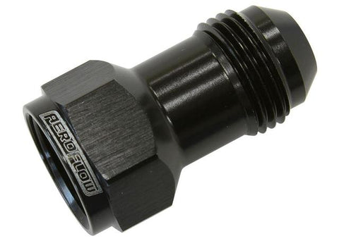 Aeroflow AF952-04BLK Female -4AN To Male -4AN Black