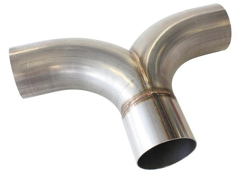 Aeroflow AF9544-3500 304 S/S Y - Pipe 3-1/2" Radius Flow