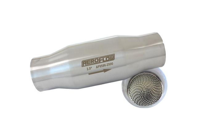 Aeroflow Metallic Catalytic Converter 2-1/2"O.D 50 Cell