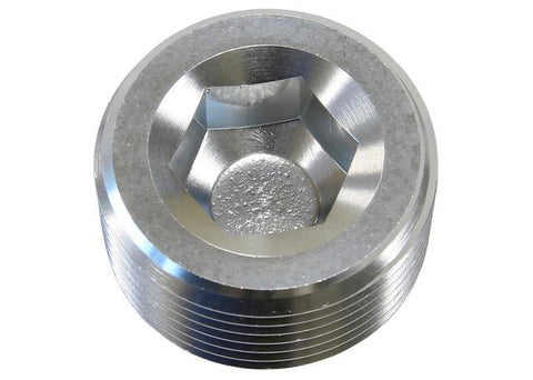Aeroflow AF979-02 1/8" Npt Port Plug Steel Zinc Coated