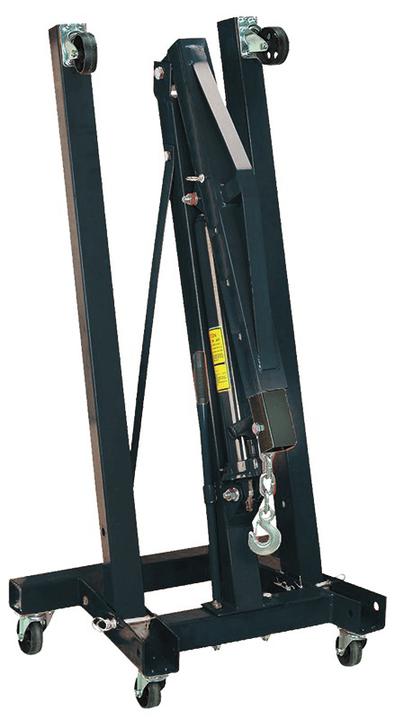 Aeroflow AF98-2042 Engine Hoist Crane Foldable Black