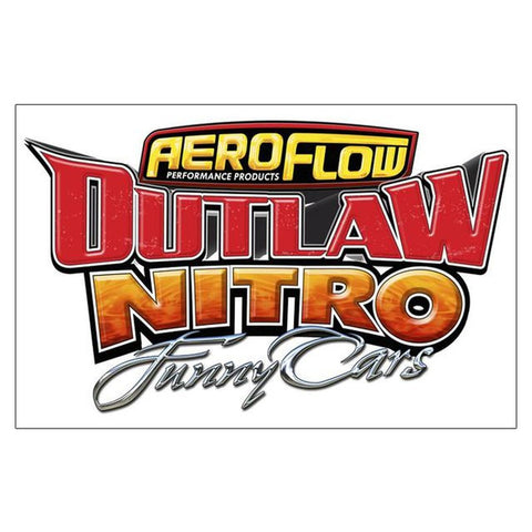 Aeroflow AF99-2003 Outlaw Nitro Funny Car Sticker 135mm X