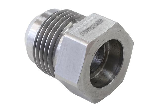 Aeroflow Steel Hex Weld On Male Bung -6AN Male