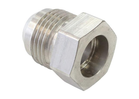 Aeroflow Stainless Hex Weld On Male Bung -6AN Male