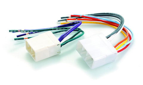 Aerpro Vehicle Specific Plug to Harness Bare Wire 8 & 4
