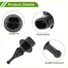 Air charge temperature sensor for toyota 4runner 2.7l black plastic car sensor with contact pin and sensing tip