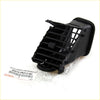 Black plastic air vent trim center right with grid design and molded edges for toyota hilux sr5 2005-2012