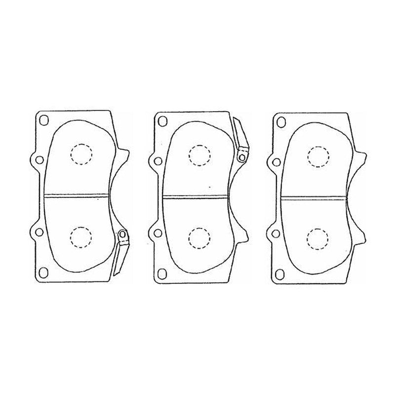 Aisin Brake Pad Set Front A1N011