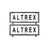 Altrex Number Plate Cover 6 Figure Silver Carbon Fibre