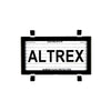 Altrex Motorbike Number Plate Cover Black With Lines