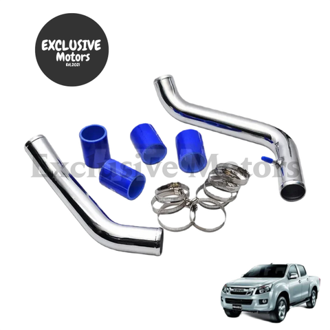 Isuzu D-Max 2.5L 4JK1 Turbo Diesel 2012+ Aluminum 2" Intercooler Piping Kit