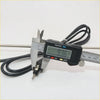 Black digital caliper measuring metal probe with black cable on antenna a-pillar for nissan d21 datsun 720 1980-1986