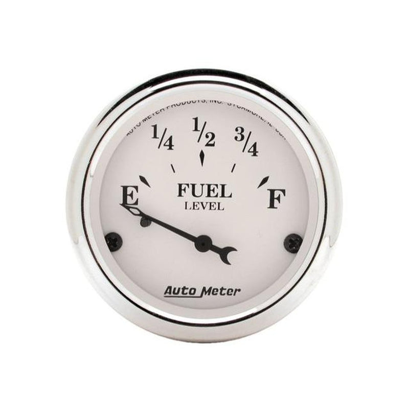Autometer Old Tyme 2-1/16in Fuel Level Gauge 0-90 Ohms