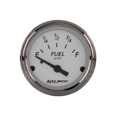 Autometer American Platinum 2-1/16in Fuel Level Gauge