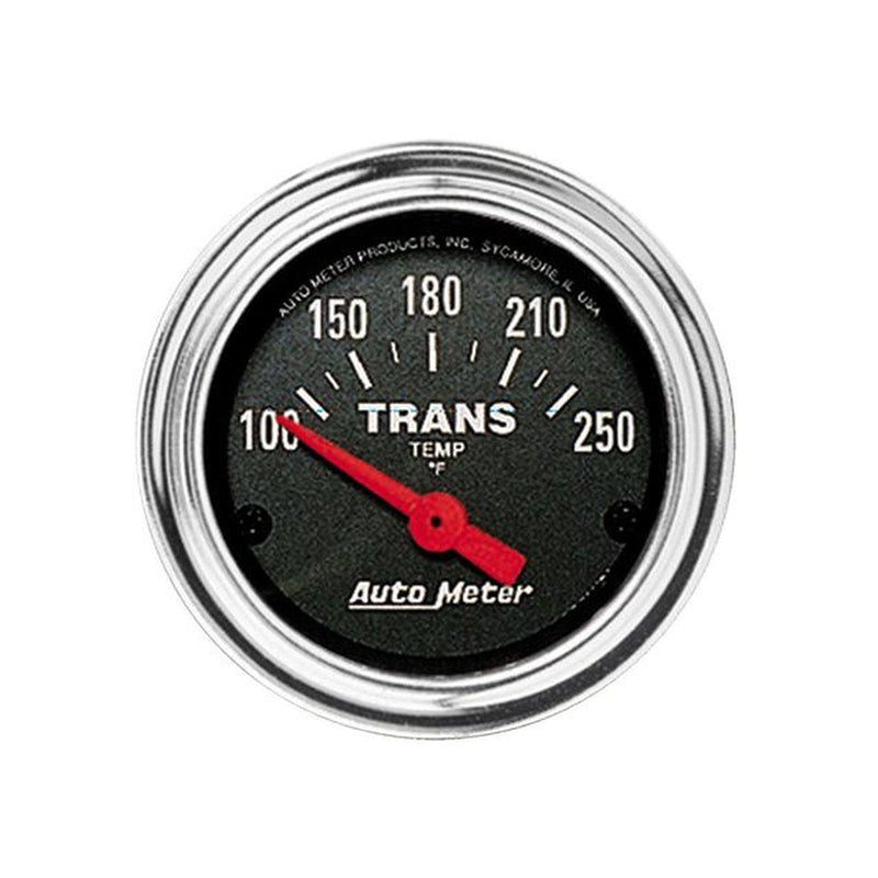 Autometer Trad Chrome 2-1/16in Trans Temp Gauge 100-250F