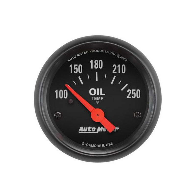 Autometer Z-Series 2-1/16in Oil Temp Gauge 100-250 F
