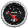 Autometer Sport-Comp 2-1/16in Fuel Level Gauge 240-33 Ohm