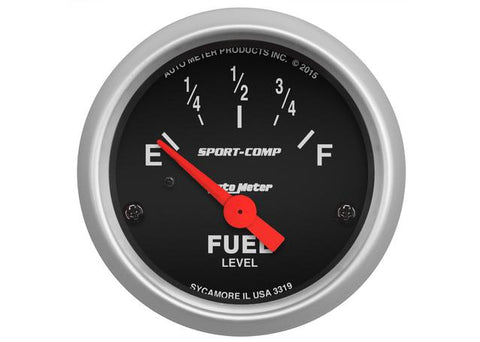Autometer Sport-Comp 2-1/16in Fuel Level Gauge
