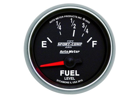 Autometer Sport-Comp II 2-1/16in Fuel Level Gauge 73- 10