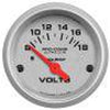 Autometer Ultra-Lite 2-1/16in Volt Meter Gauge 8-18V