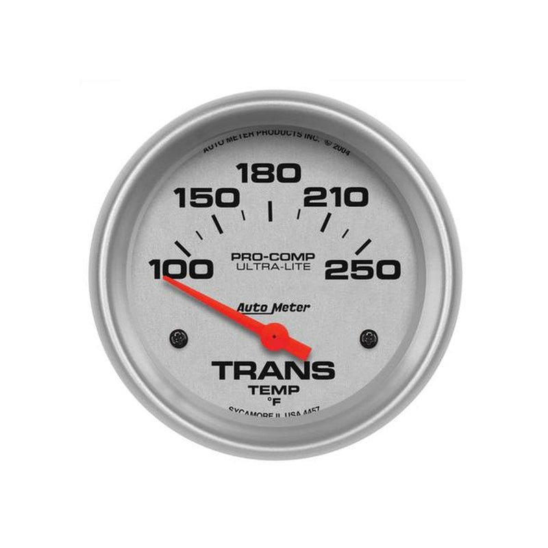 Autometer Ultra-Lite 2-5/8in Trans Temp Gauge 100-250F