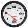 Autometer Phantom 2-5/8in Oil Pressure Gauge 0-100PSI