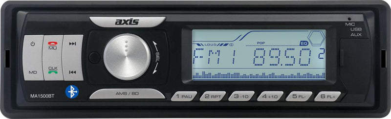 Axis Marine Bluetooth AM/FM AUX USB SD Card Mechless